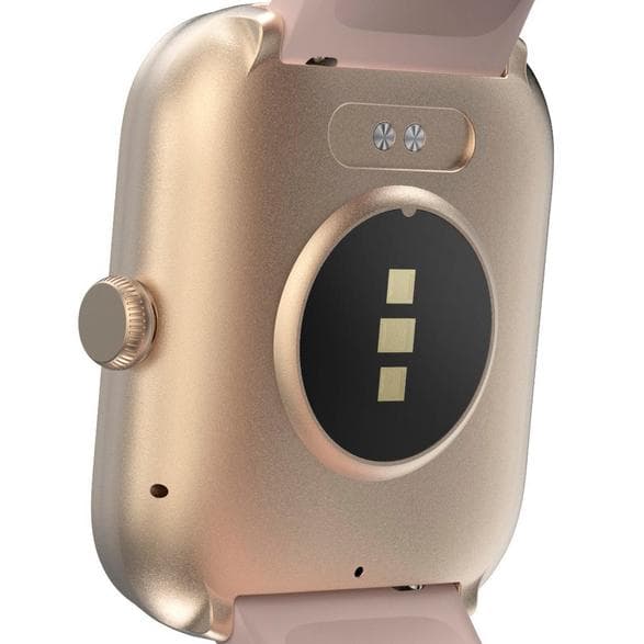 Hama Fit Watch 5000 rektangulär smartwatch roséguld