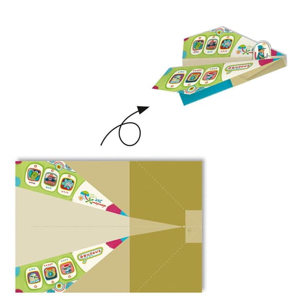 Origami Flygplan Konstkit, Djeco