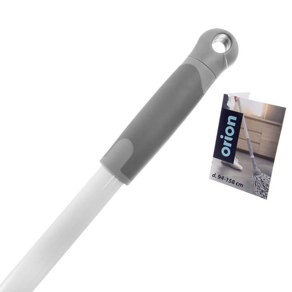 Teleskopisk stålskaft för mopp och kvast CLEAN SYSTEM 94-158 cm