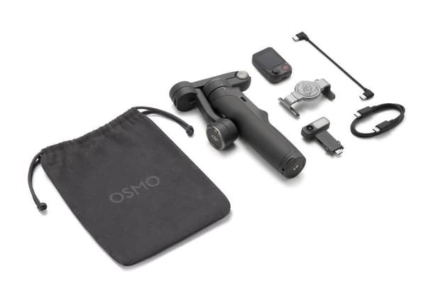 Gimbal-teline DJI Osmo Mobile 8P Advanced Tracking Combo Musta