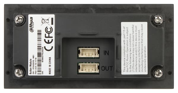 VTO4202FB-MB1 tastaturmodul TIL Dahua VTO4202FB-P modul
