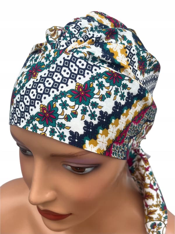 Damehovedtørklæde turban Tess w-3 også efter kemoterapi