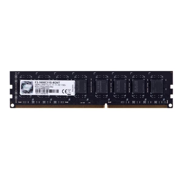 G.SKILL DDR3 8GB 1600MHz CL11 XMP