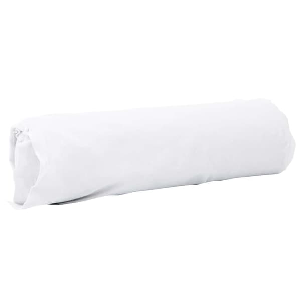 vidaXL Geotextil, Vit, 1x10 m, Polyesterfiber