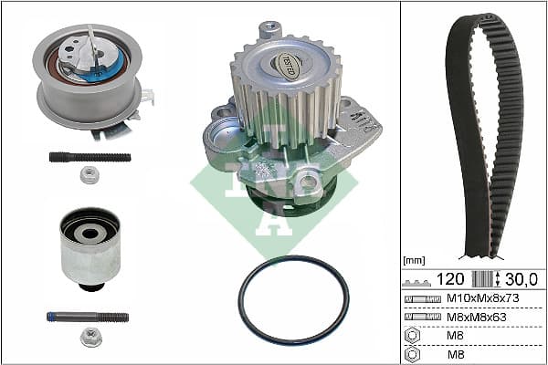 VATTENPUMP KAMDREMSSAT 530020133 INA