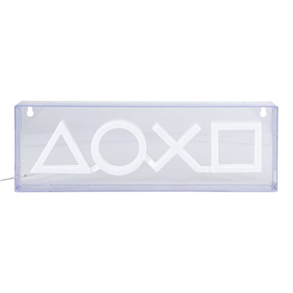 Neon LED Ikoner Lampe - PlayStation