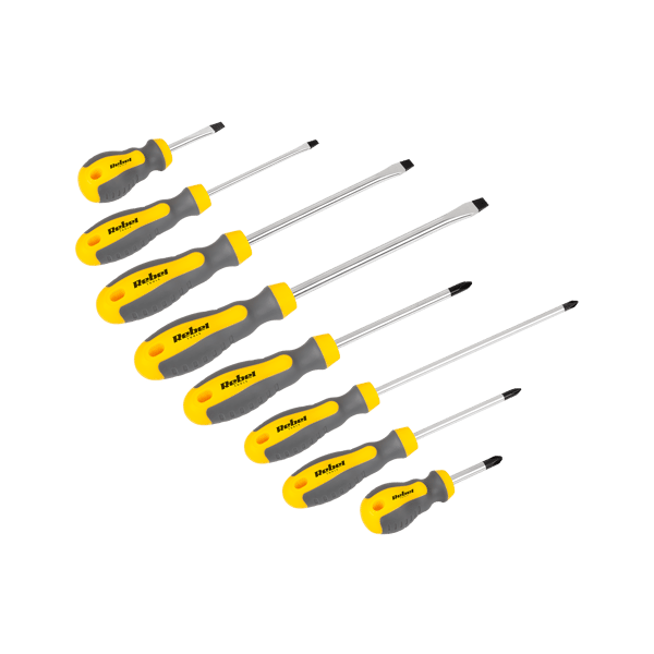 Sæt skruetrækkere Rebel Tools 8 stk.