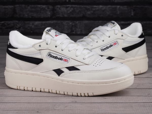 Reebok Club C Double damesko MED læder ecru 39 3A8G3* BAGGRUNDE