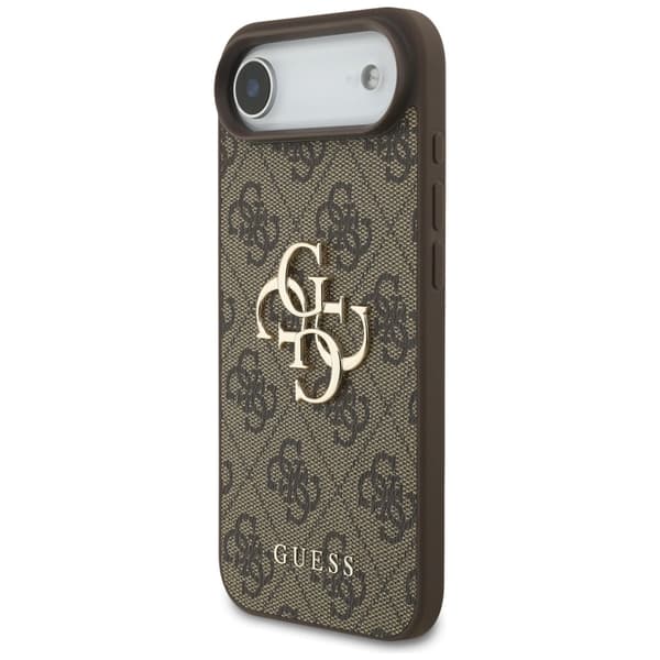 Guess 4G stort logo-cover til iPhone 17 Air - brun