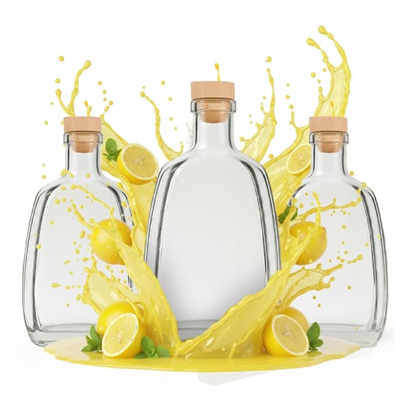 50 kpl ASTERIA 500 ml:n pulloja korkilla likööreille