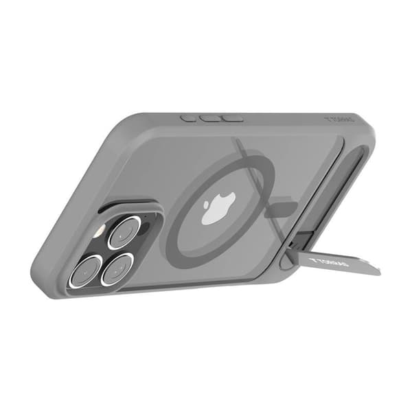 Torras Pstand Series-cover til iPhone 16 ProMax (grå)