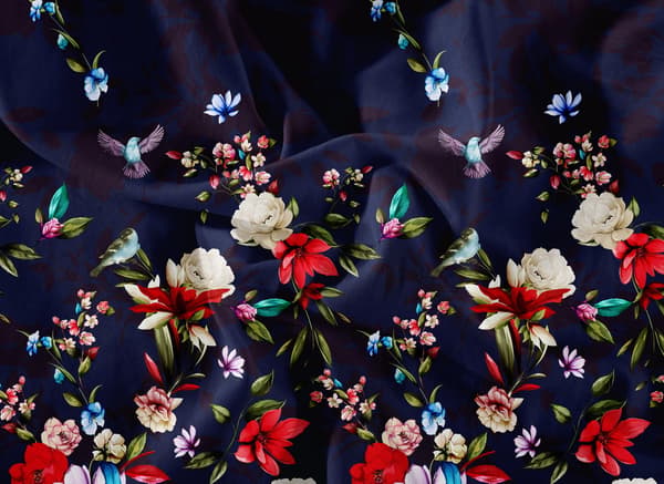 Bomuldssengetøj 140x200 blomster