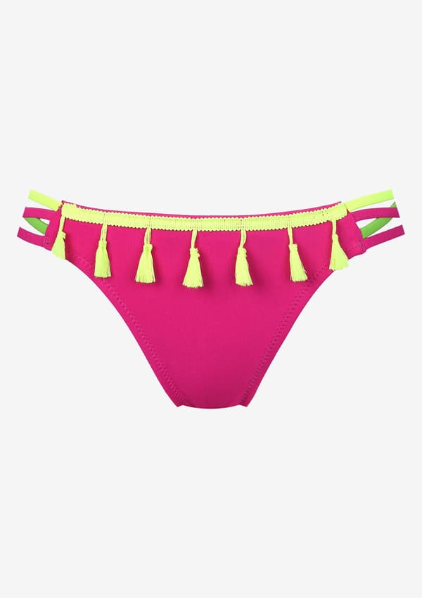 Mönstrade bikini trosor Boho 2 Poupee Marilyn 40 rosa
