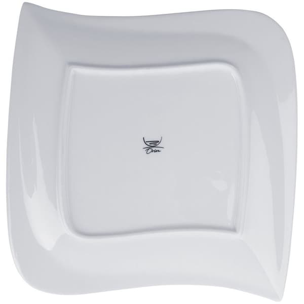 Middagstallrik platt porslin MONA 25x25 cm