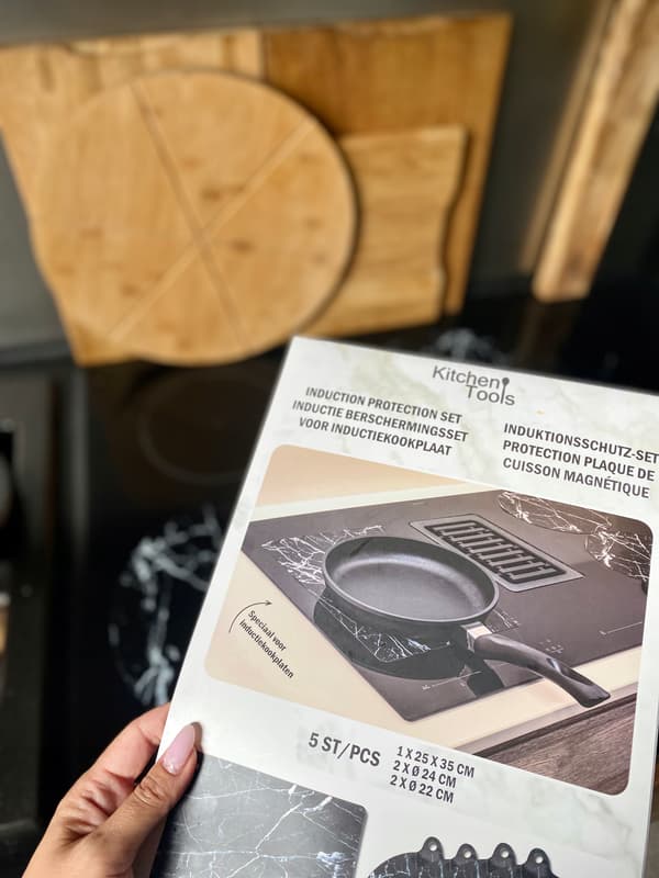INDUKTIONSSKYDDSPLATTOR för induktionsspisar, 5-PACK