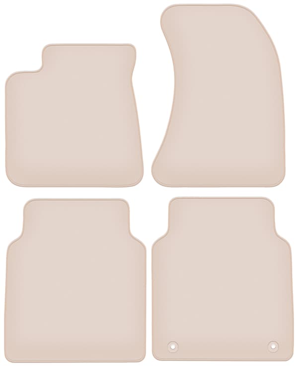 bilmattor Premium beige för Audi A8 D4 Lång 2010-2017