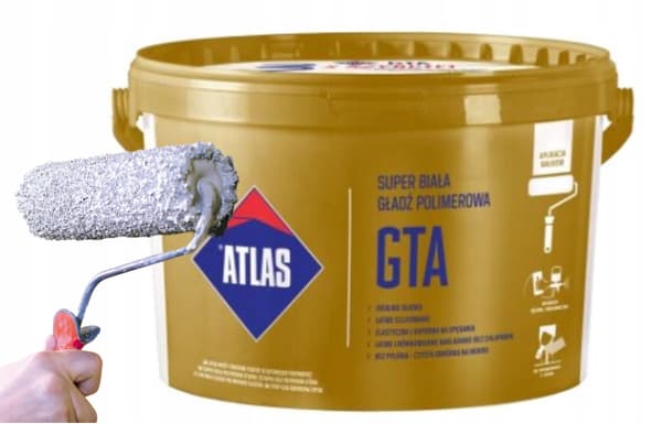 Polymer-spackel GTA super vit 25 kg