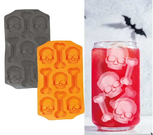 Halloween isterningform til kranieknogler