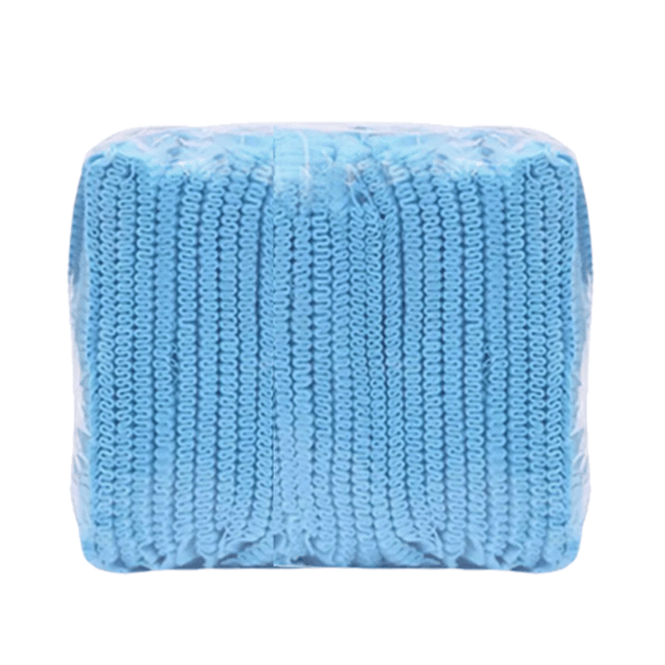 Engångsmössa blå klämma non-woven 12g 100st