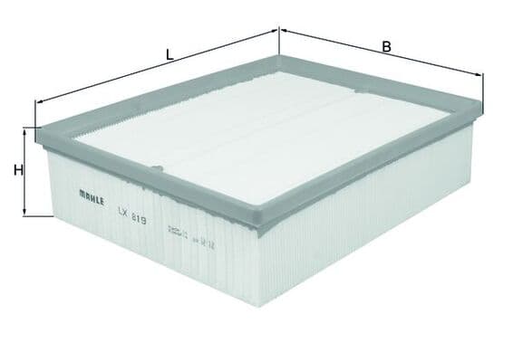LUFTFILTER LX819 KNECHT