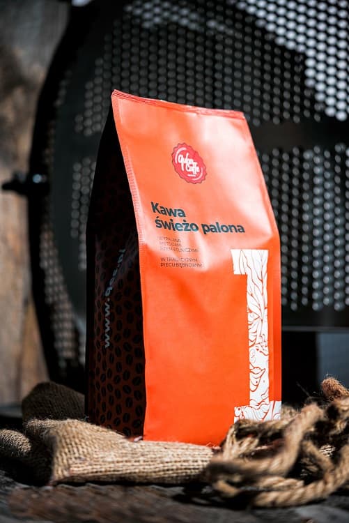 Hele kaffebønner QC 1kg Nr. 1 Sort Skud