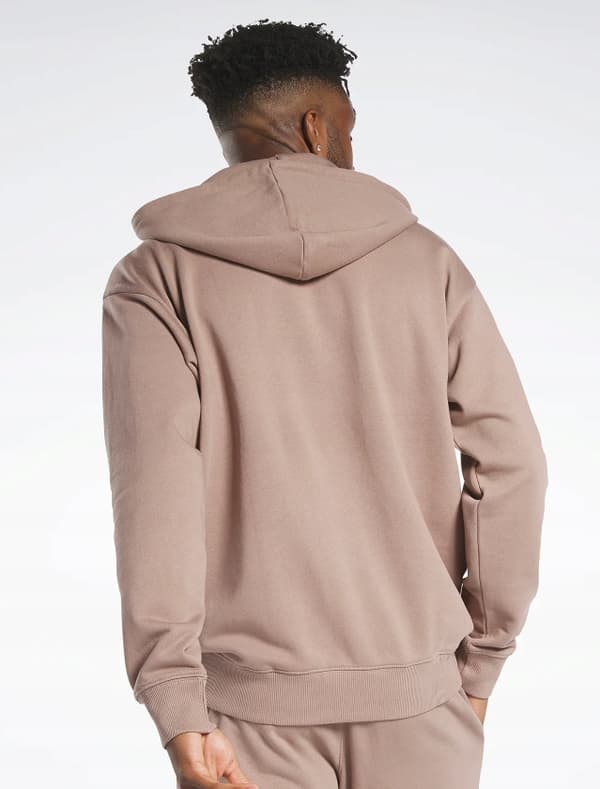 REEBOK HERRBRUN BRODERAD HOODIE S
