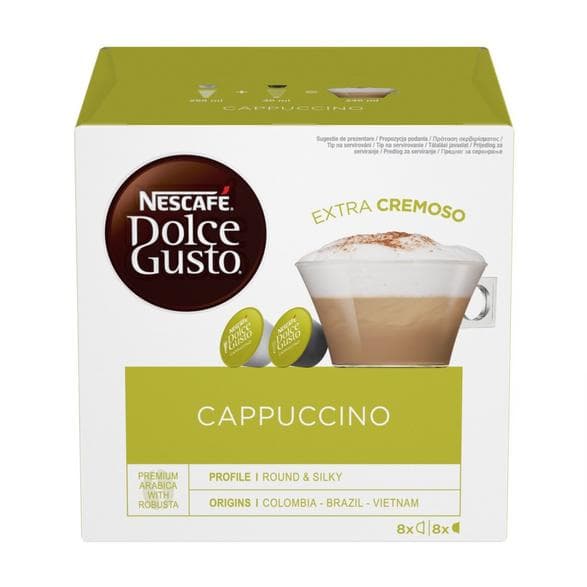 Kapsler NESCAFE Dolce Gusto Cappuccino 8 portioner