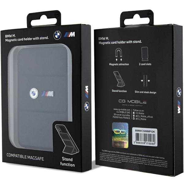 Lompakko BMW-korttipaikkateline BMWCSMMPGKmusta MagSafe M Edition Collection