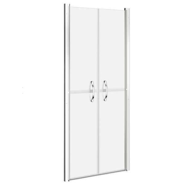 vidaXL Duschdörr, frostat glas, ESG, 76x190 cm