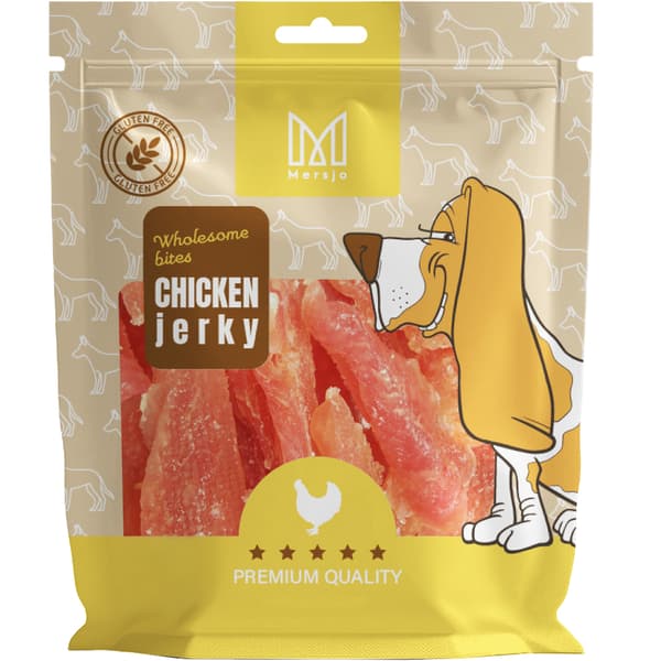 Hundegodbidder - Mersjö bløde kyllingebryster 500g