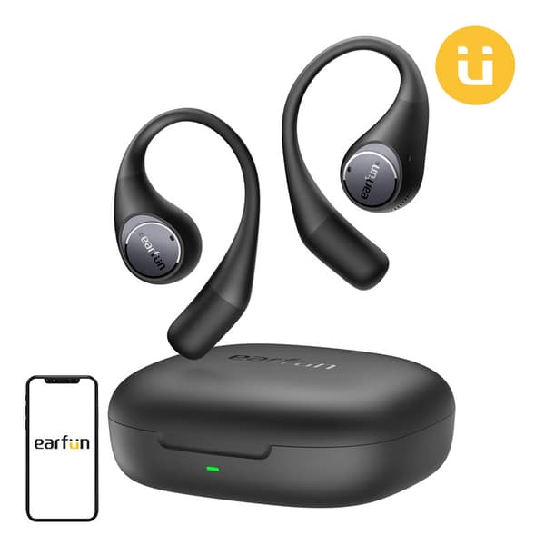 Earfun Open Jump-hovedtelefoner (sorte)