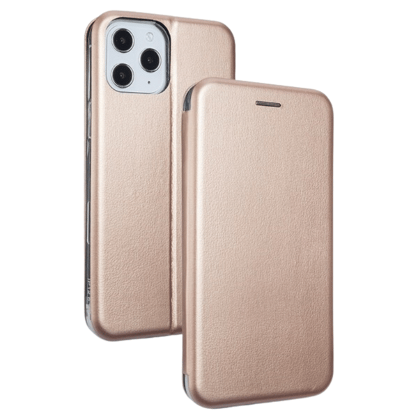 Beline Book Magnetisk Etui iPhone 12/12Pro 6.1 Rosaguld