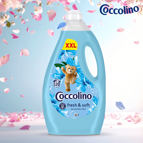 Coccolino 3L Fresh&Soft sininen Splash