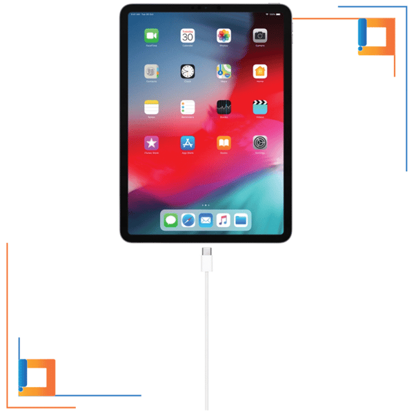 CO2-oplader USB-C-kabel hurtigopladning USB TYPE C til iPhone iPad MacBook 2M