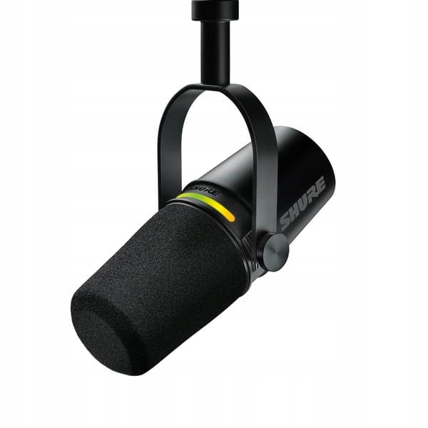 Shure MV7-K - XLR/USB-C musta äänimikrofoni