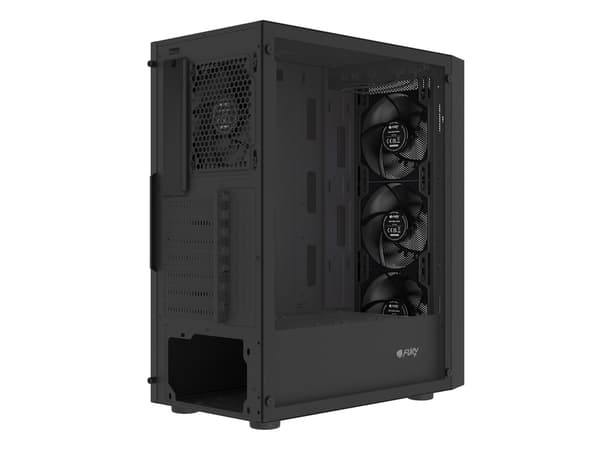 FURY SHOBO SH8F MIDI TOWER CASIET MED VINDU, SORT