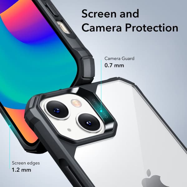 ESR AIR ARMOR IPHONE 14 PLUS / 15 PLUS KLAR/SVART