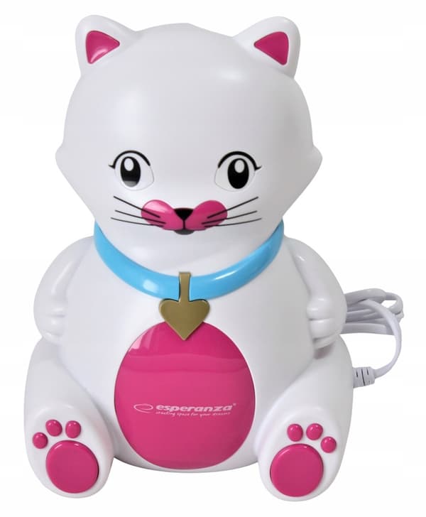 Esperanza Kitty barnnebulisatorinhalator, flerfärgad
