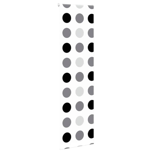 vidaXL Duschrullgardin 60x240 cm Tygbredd 56 cm
