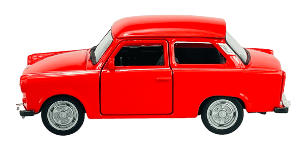WELLY TRABANT 601 PUNAINEN 1:34 43654