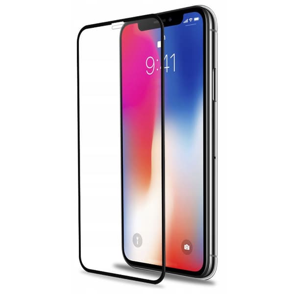 CO2 hærdet glas, til iPhone 13 Pro Max, 10D, sort