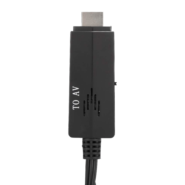 HDMI til RCA konverter med USB han-til-han video- og lydadapter