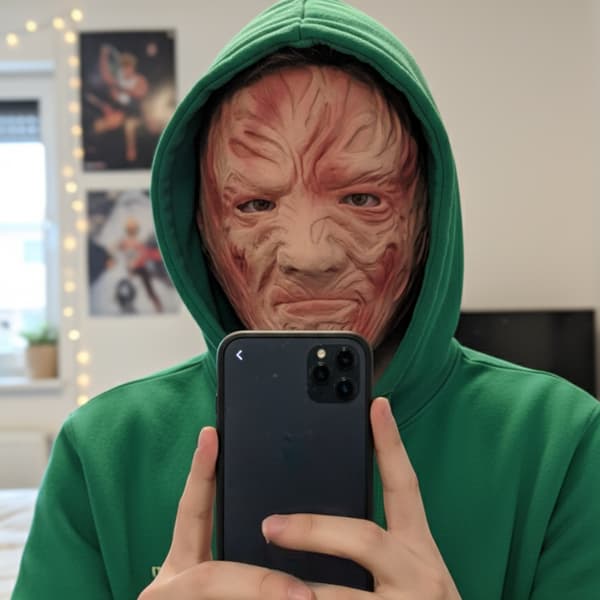Freddy Krueger Halloweenmask