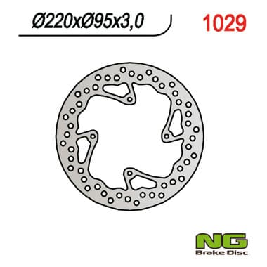 KTM 85 SX etujarrulevyke 220mm 4x6.5mm 2003-2015