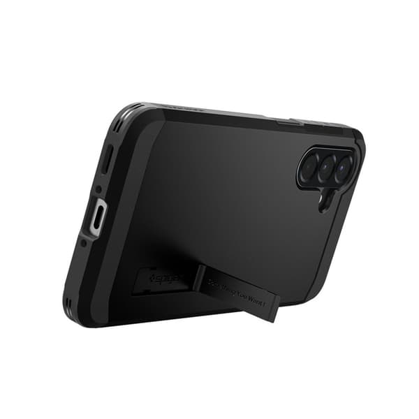 Spigen Tough Armor - Etui til Samsung Galaxy A56 5G (Sort)