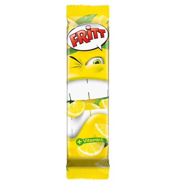 Fritt sitruunamainen purukumi 70 g