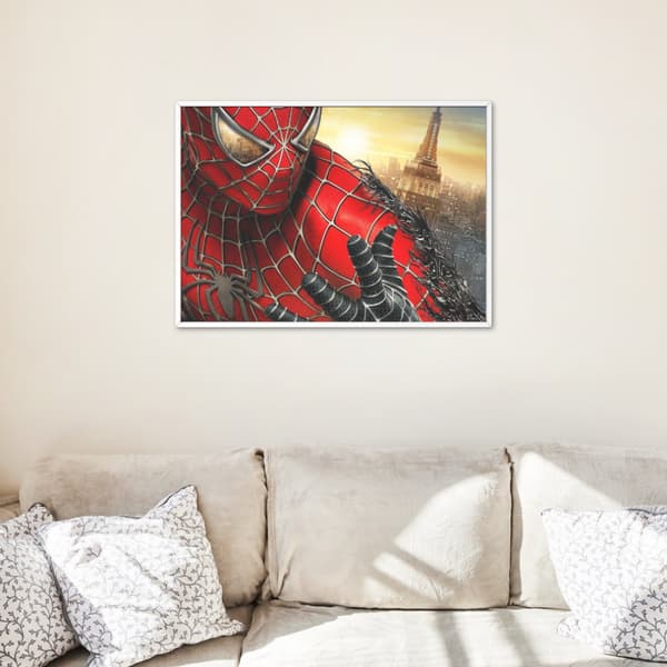 Målning med siffror med ram Spider-Man 50x40 cm