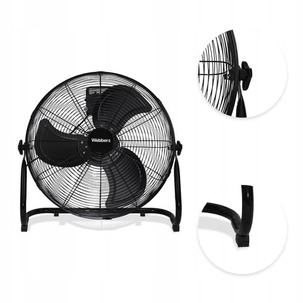 FLÄKT Luftcirkulator GOLV STOR Fläkt 50 cm WEBBER SILENT