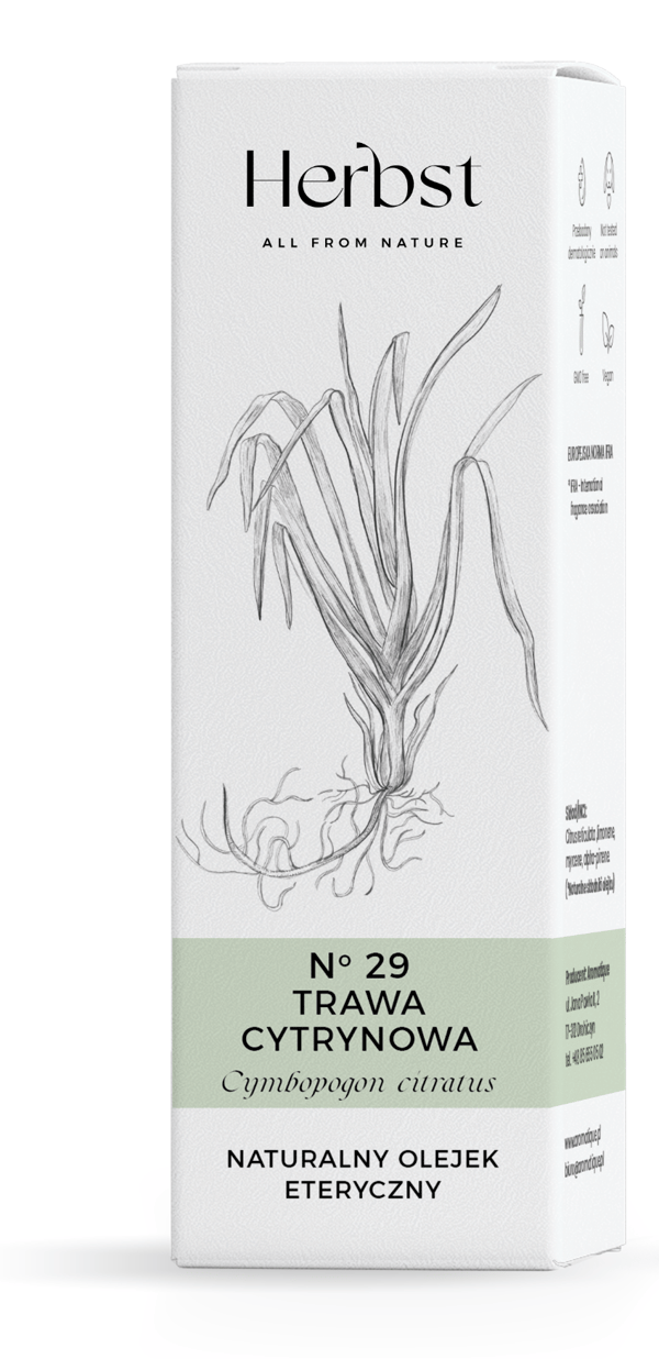 Herbst Eterisk Olja Citrongräs 10ml