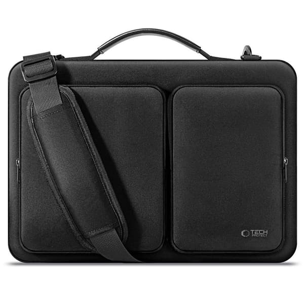TECH-PROTECT DEFENDER-VÄSKA FÖR LAPTOP 13-14 SVART